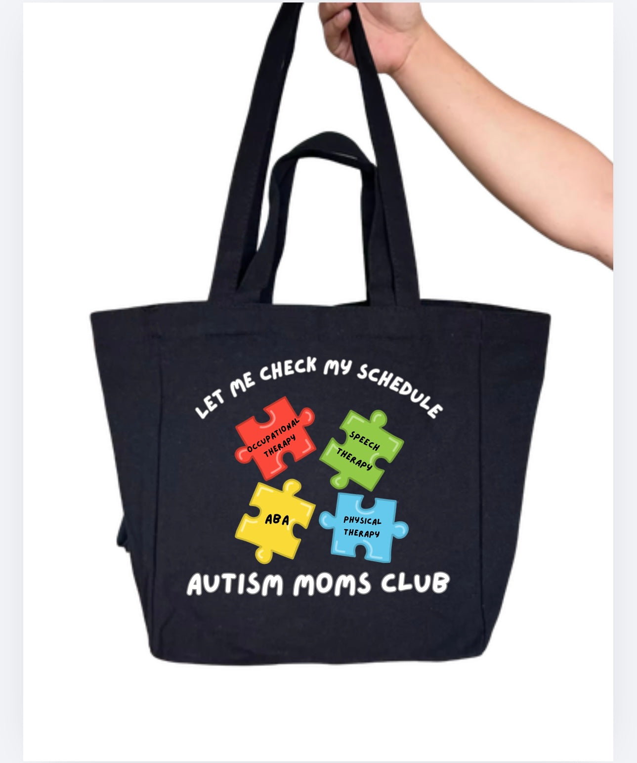 Let me check my schedule tote