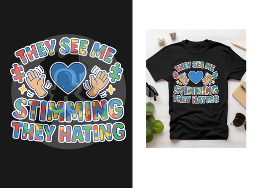 They see me stimming
