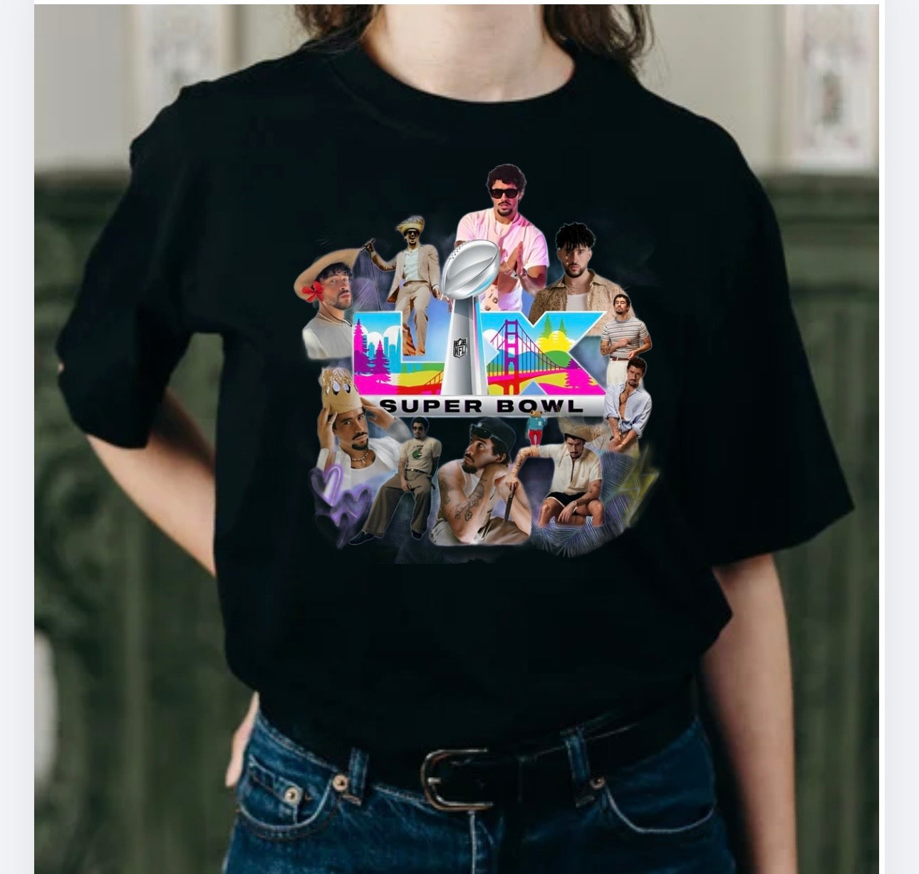 Bunny Bowl- Bad Bunny collage