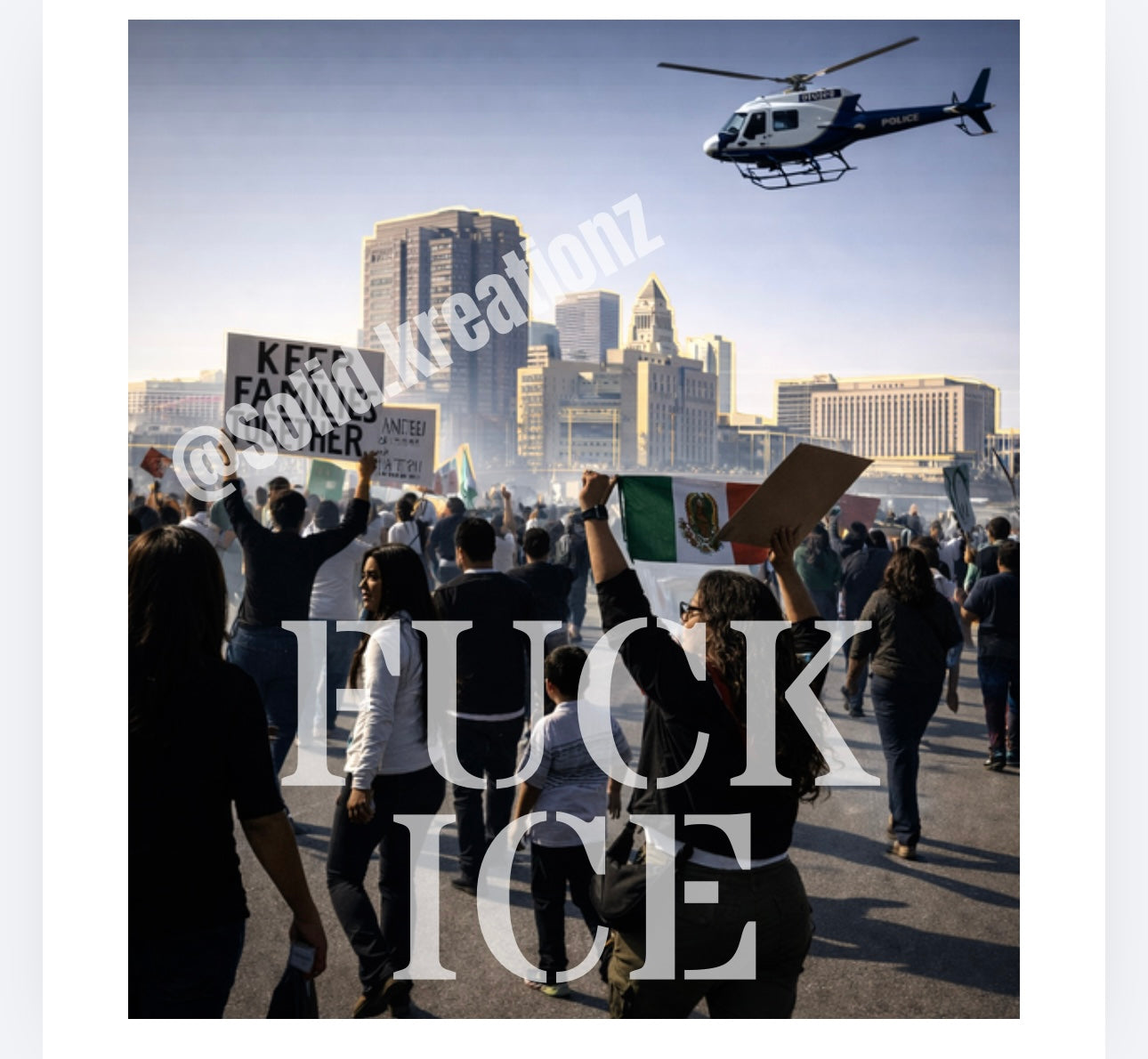 Fuck Ice (Downtown LA)